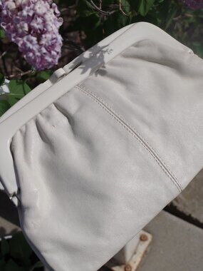Vintasge Eaton Purse Made In Italy Genuine Leather